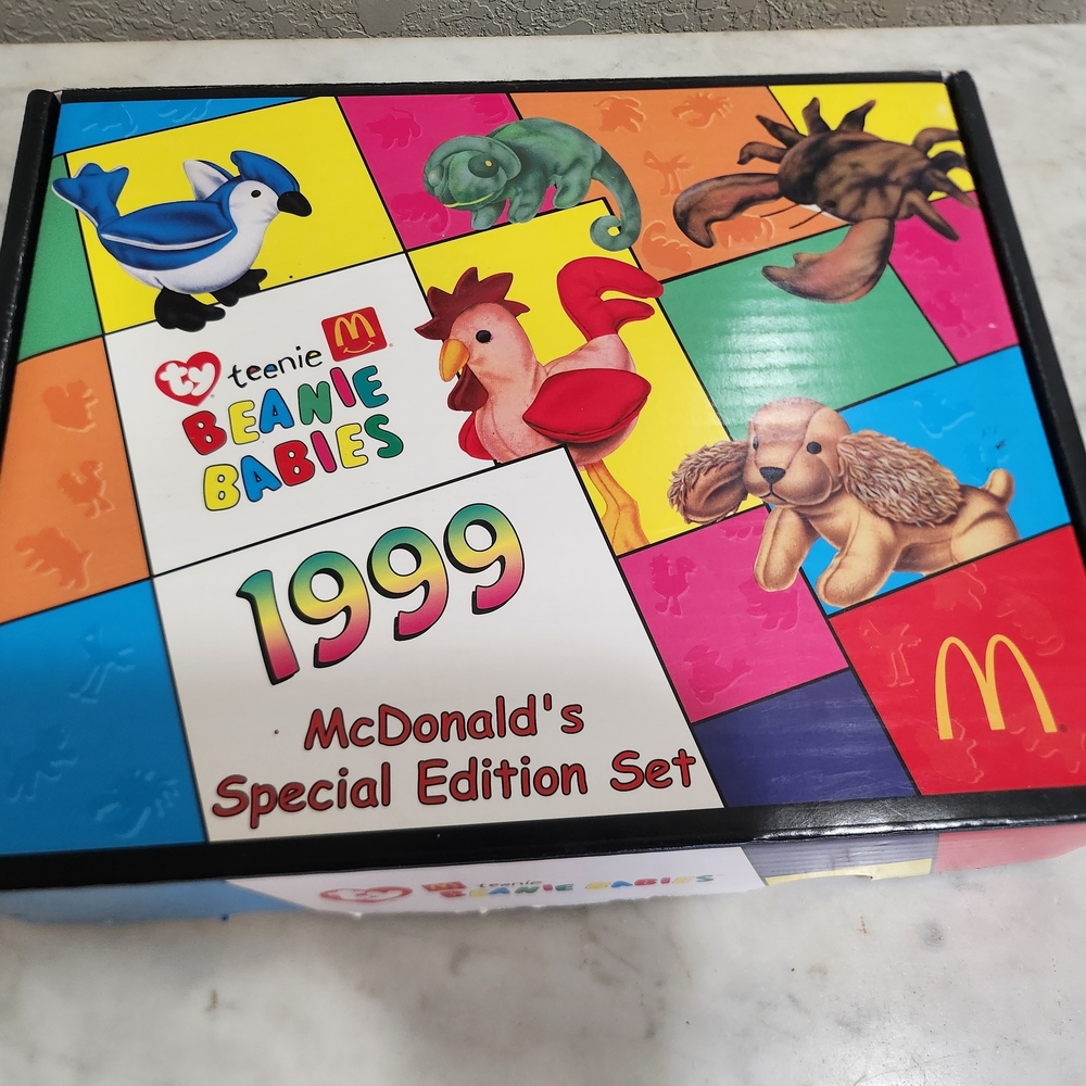 1999 Mcdonalds TY Beanies Set